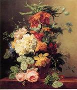 unknow artist Floral, beautiful classical still life of flowers.116 France oil painting reproduction